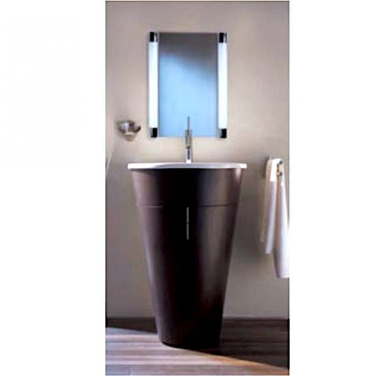 SLIMM 70 ścienna mat chrom 230V 2G11 40W IP44