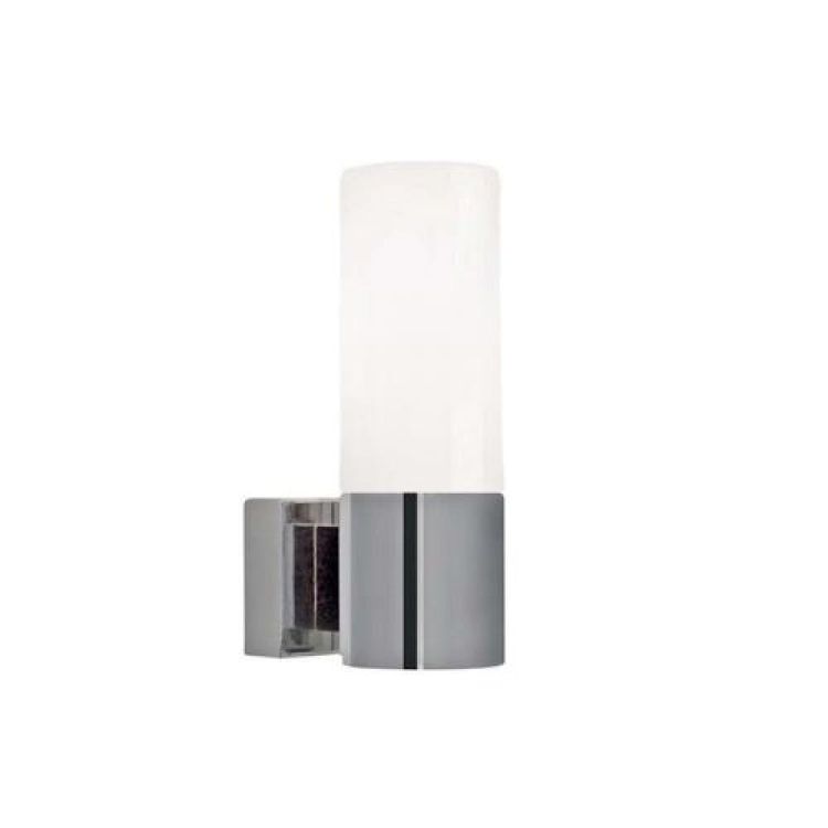 TANGENS I ścienna szkło mleczne/chrom 230V E14 40W IP44
