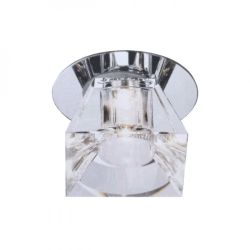 CRYSTAL LED III wpuszczana szkło przezroczyste/chrom 350mA LED 1W 120° 4000K