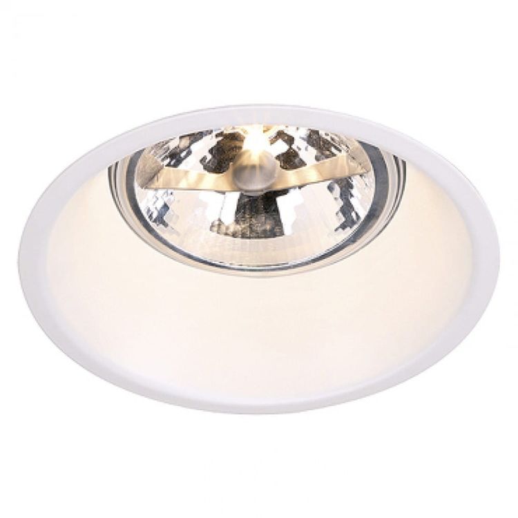 HORN QRB111 wpuszczana biała 12V G53 75W