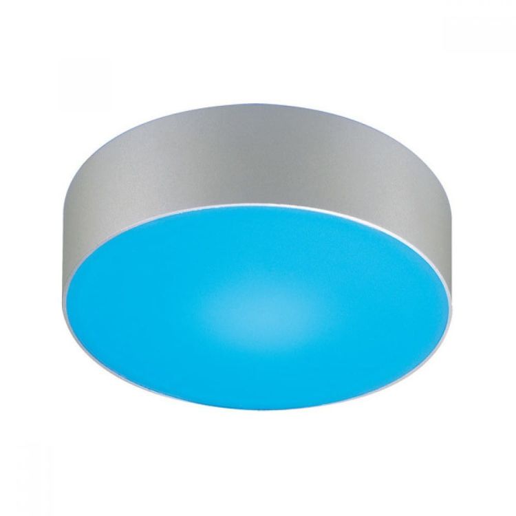 LEDISC wpuszczana srebrno-szara/niebieska 350mA LED 1W