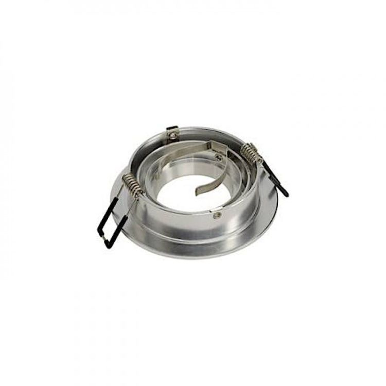 NEW TRIA R GU10 wpuszczana aluminium szczotkowane 230V GU10 50W