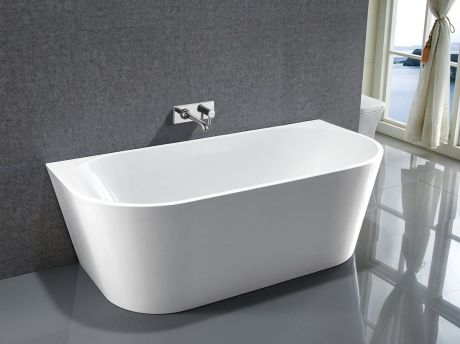 Przejdź do produktu TAJO wanna przyścienna stojąca  180x80cm, biały