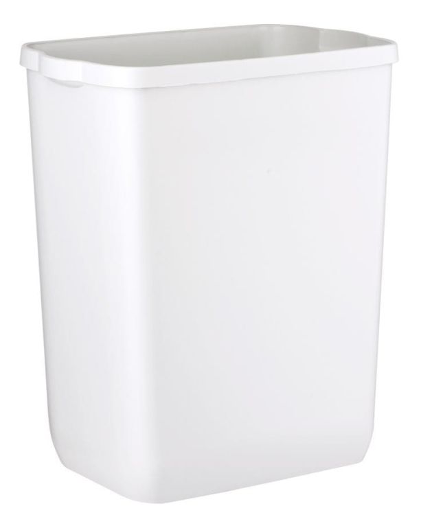 PRESTIGE Kosz na śmieci wiszący 42l, biały