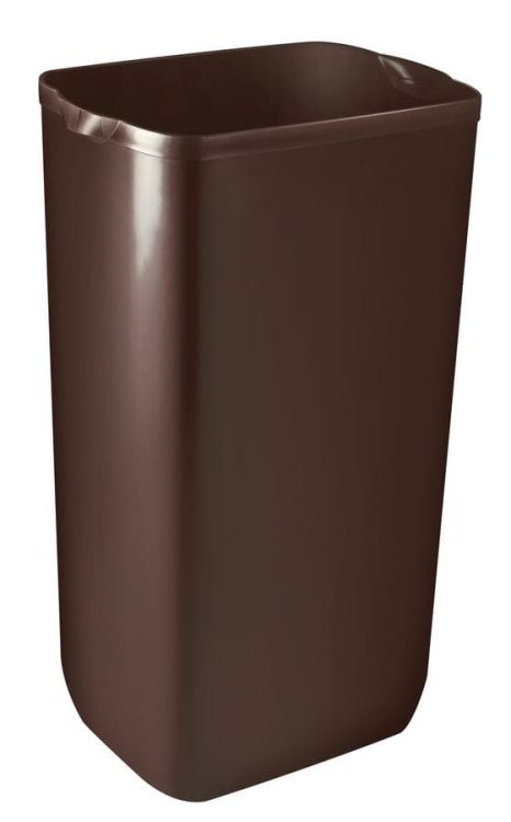 COLORED kosz na śmieci wiszący 23l, ABS, brąz