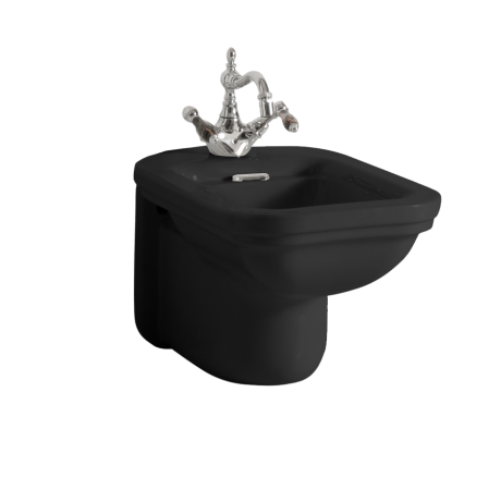 Przejdź do produktu WALDORF bidet wiszący 37x55cm, czarny mat
