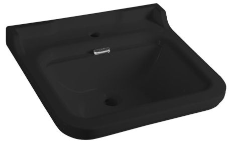 Przejdź do produktu WALDORF umywalka ceramiczna 60x55cm, czarny mat