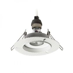 BRAN wpuszczana biała 230V LED GU10 15W IP65