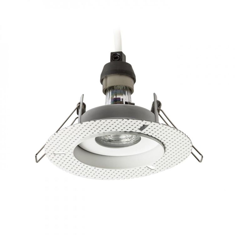BRAN wpuszczana biała 230V LED GU10 15W IP65