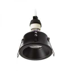BERMUDA wpuszczana czarna 230V GU10 35W IP65