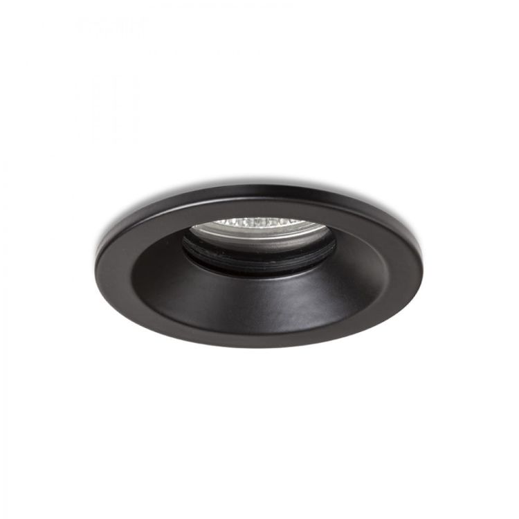 BELLA GU10 wpuszczana czarna 230V LED GU10 15W IP65