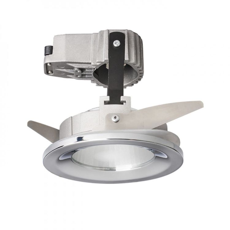 VERO wpuszczana  chrom 230V GU10 50W IP44