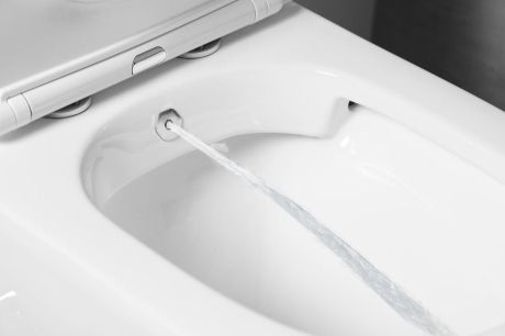 Przejdź do produktu PACO CLEANWASH kompakt WC ze zintegrowaną baterią i prysznicem bidetowym, odpływ poziomy/pionowy, biały