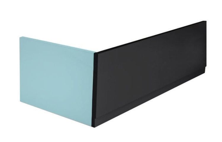 PLAIN obudowa czołowa 160x59cm, czarny mat, prawy