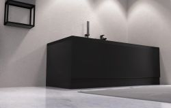 PLAIN obudowa czołowa 150x59cm, czarny mat, prawy