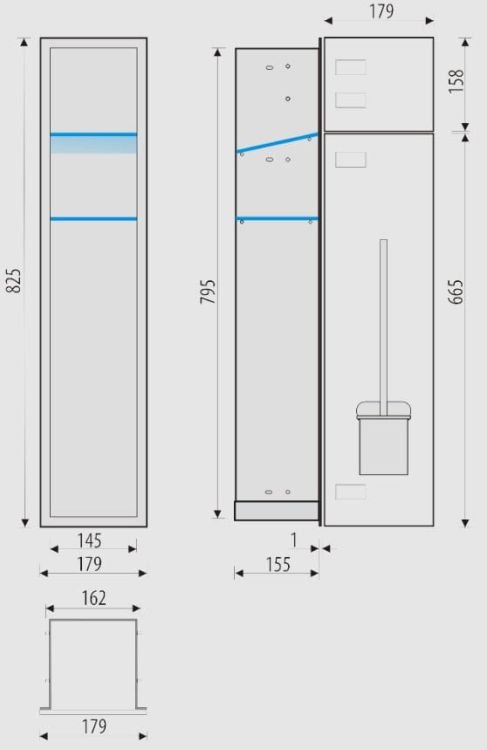 schowek wc podtynkowy rysunek techniczny.JPG