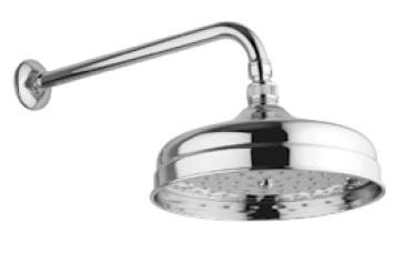 Przejdź do produktu Zestaw prysznicowy podtynkowy RETRO z baterią termostatyczną i deszczownicą Reitano Rubinetteria RT052+380 chrom