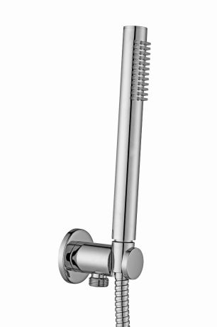 Przejdź do produktu Zestaw podtynkowy termostatyczny z deszczownicą okrągłą 22,5 cm, baterią 2-drożną podtynkową i słuchawką prysznicową Paffoni JOMDE018CR chrom 