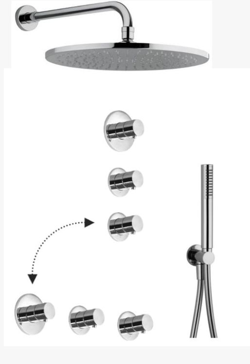 zestaw Paffoni 2 x Jo termostat z deszczownicą chrom połysk.jpg