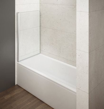 Przejdź do produktu LORO parawan wannowy 750mm, szkło czyste