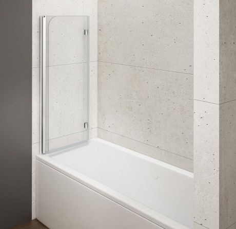Przejdź do produktu LORO parawan wannowy składany 900mm, szkło czyste