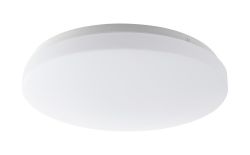 Lampa sufitowa łazienkowa, średnica 210mm, 900lm, 12W, 3000K, IP44