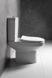VERMET kompakt WC, odpływ pionowy/poziomy, biały