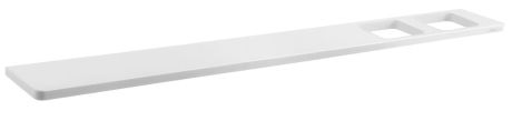Przejdź do produktu ABELINE półka Rockstone 800mm, 2 otwory, biały mat