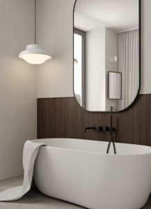 Czarna bateria wannowa podtynkowa Kohlman Axel Black QW260AB
