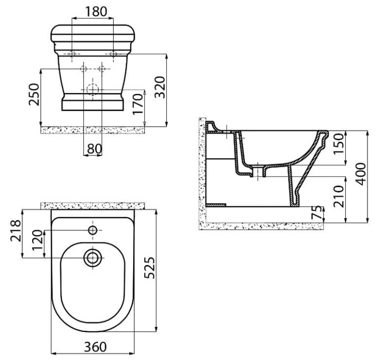 bidet antik rysunek techniczny.JPG