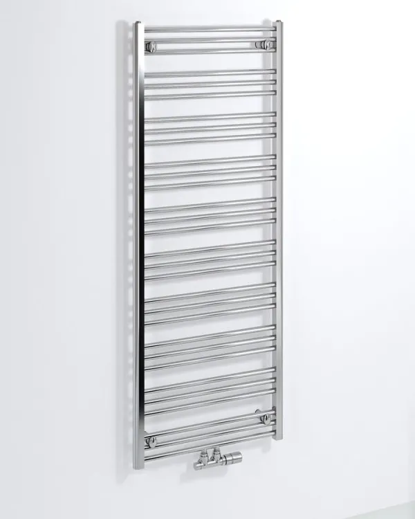 ALBRECHT grzejnik 600x1570mm, podłączenie środkowe, chrom