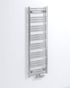 ALBRECHT grzejnik 400x1250mm, podłączenie środkowe, chrom