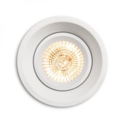 SOBER wpuszczana czarna 230V GU10 50W
