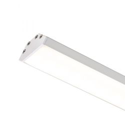 LED PROFILE J natynkowy 1m biała akryl mat /aluminium