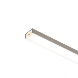 LED PROFILE G natynkowy 1m biała akryl mat /aluminium