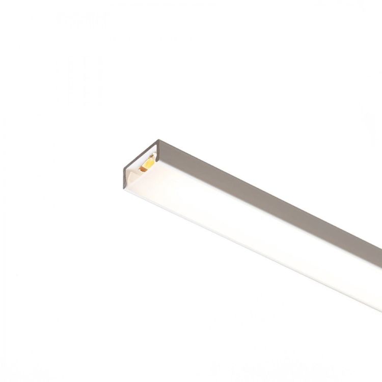 LED PROFILE G natynkowy 1m biała akryl mat /aluminium
