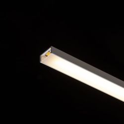 LED PROFILE G natynkowy 1m biała akryl mat /aluminium