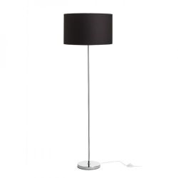 NYC/RON 40/25 podłogowa  Polycotton czarna/chrom 230V LED E27 15W