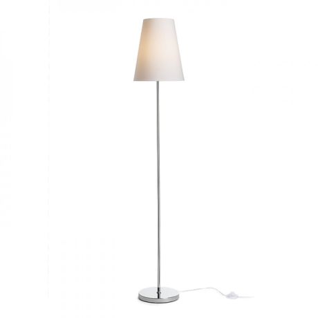 Przejdź do produktu NYC/CONNY 25 podłogowa  Polycotton biała/chrom 230V LED E27 15W