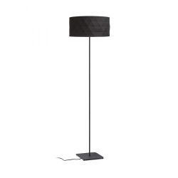 CORTINA/JAKARANDA podłogowa czarna/czarna textil/metal 230V LED E27 15W