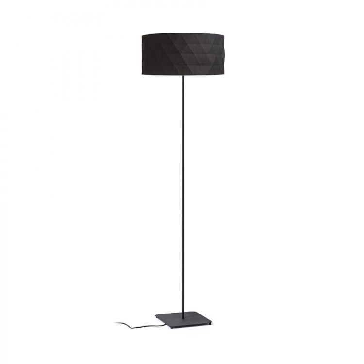 CORTINA/JAKARANDA podłogowa czarna/czarna textil/metal 230V LED E27 15W