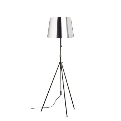 Przejdź do produktu LUTON/ILUSION podłogowa  folia chromowana/czarna/metal 230V LED E27 15W