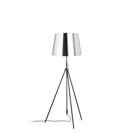Przejdź do produktu LUTON/ILUSION podłogowa  folia chromowana/czarna/metal 230V LED E27 15W