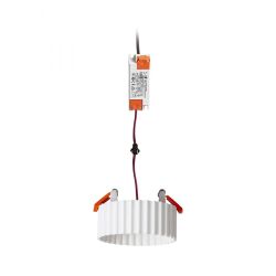 MARENGA RT1 40 wpuszczana biała Eco PLA 230V LED 6W  3000K