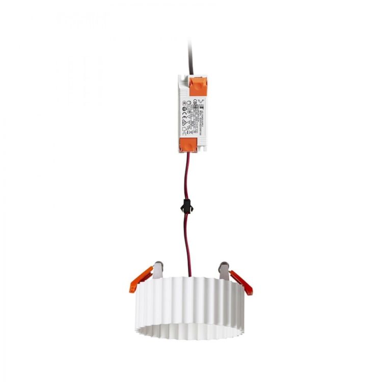 MARENGA RT1 40 wpuszczana biała Eco PLA 230V LED 6W  3000K