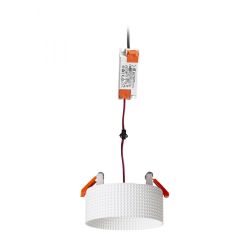 MARENGA RB1 40 wpuszczana biała Eco PLA 230V LED 6W  3000K