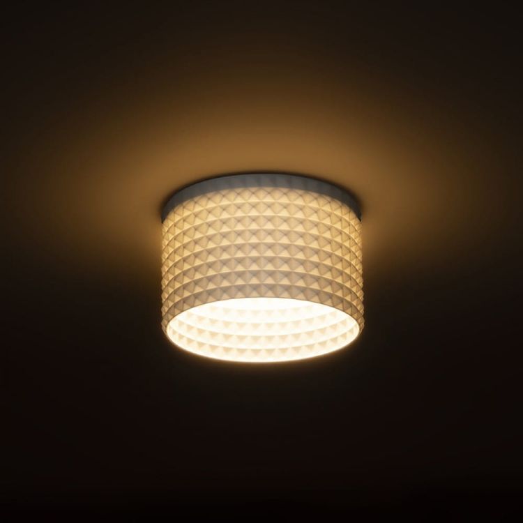 MARENGA RD3 60 wpuszczana biała Eco PLA 230V LED 6W  3000K