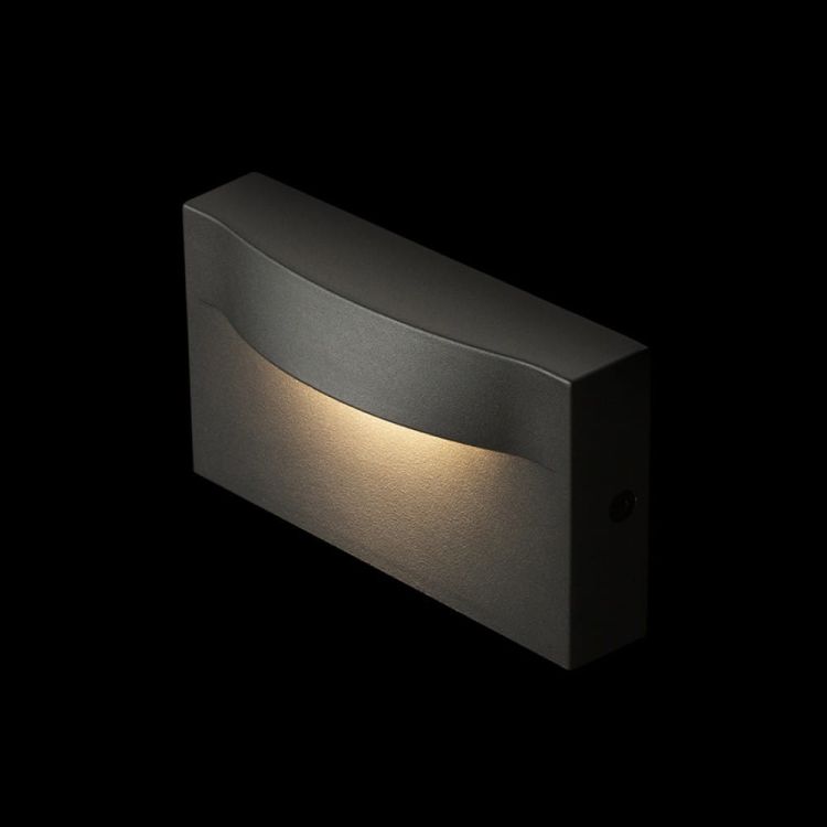 BOBO RC ścienna antracyt  230V LED 8W IP65  3000K