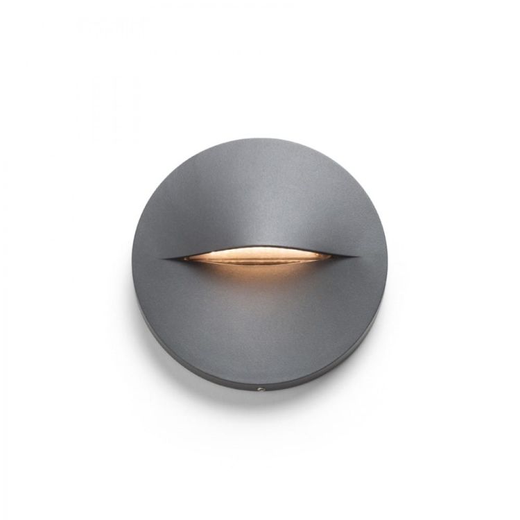 BOBO R ścienna antracyt  230V LED 3W IP65  3000K