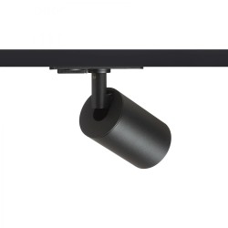 DUDE do 1-faz. szyny czarna 230V LED GU10 9W